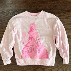 Pink Graphic Sweatshirt